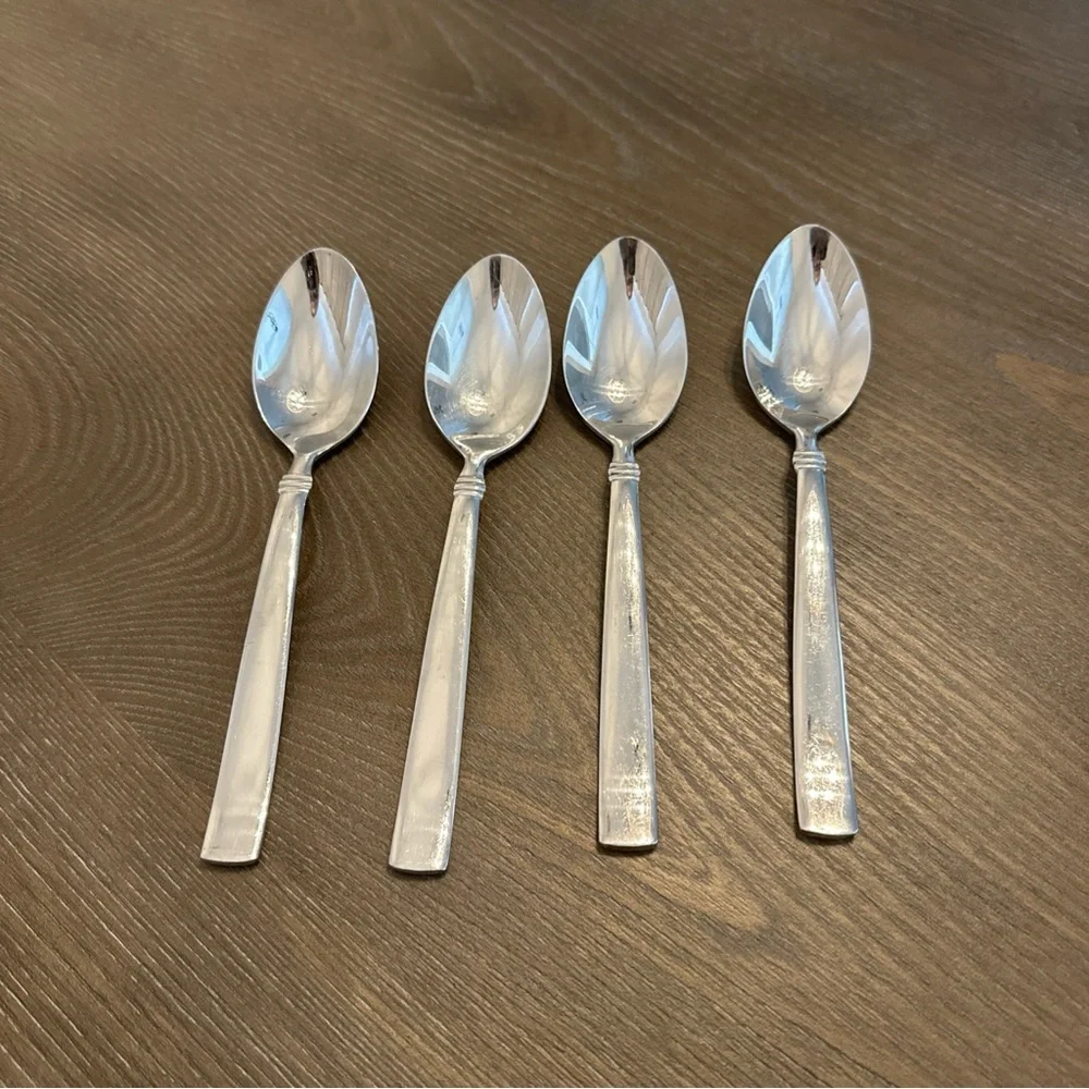 Reed & Barton Regent Heritage Mint Tablespoon‎ Lot of 4 Stainless Flatware